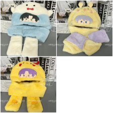 Love and Deepspace Anime Cospaly Plush Hooded Warm Mitten Headgear Scarf Gloves