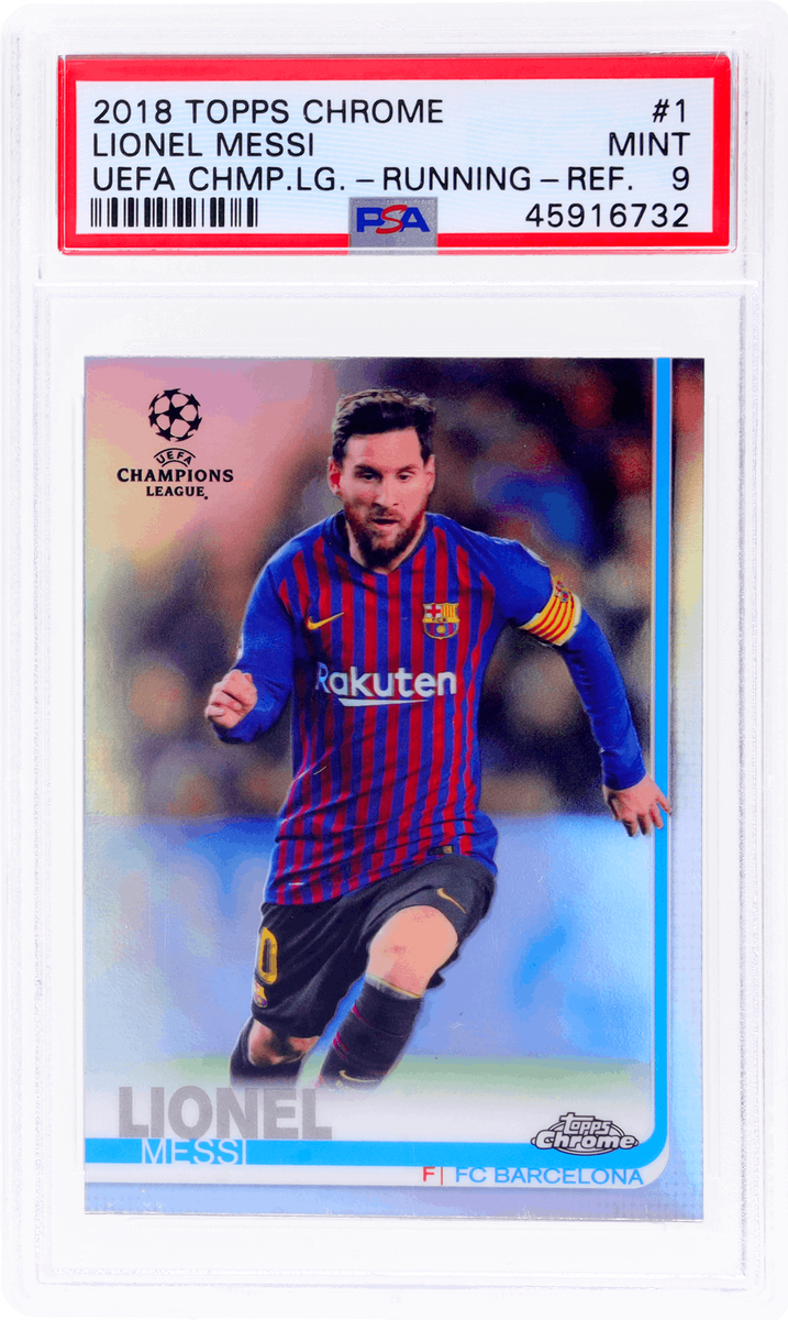 Topps Chrome UEFA LIONEL MESSI 世界399枚限定 Lionel Messi 2022 Topps Chrome UEFA Club Competitions #1