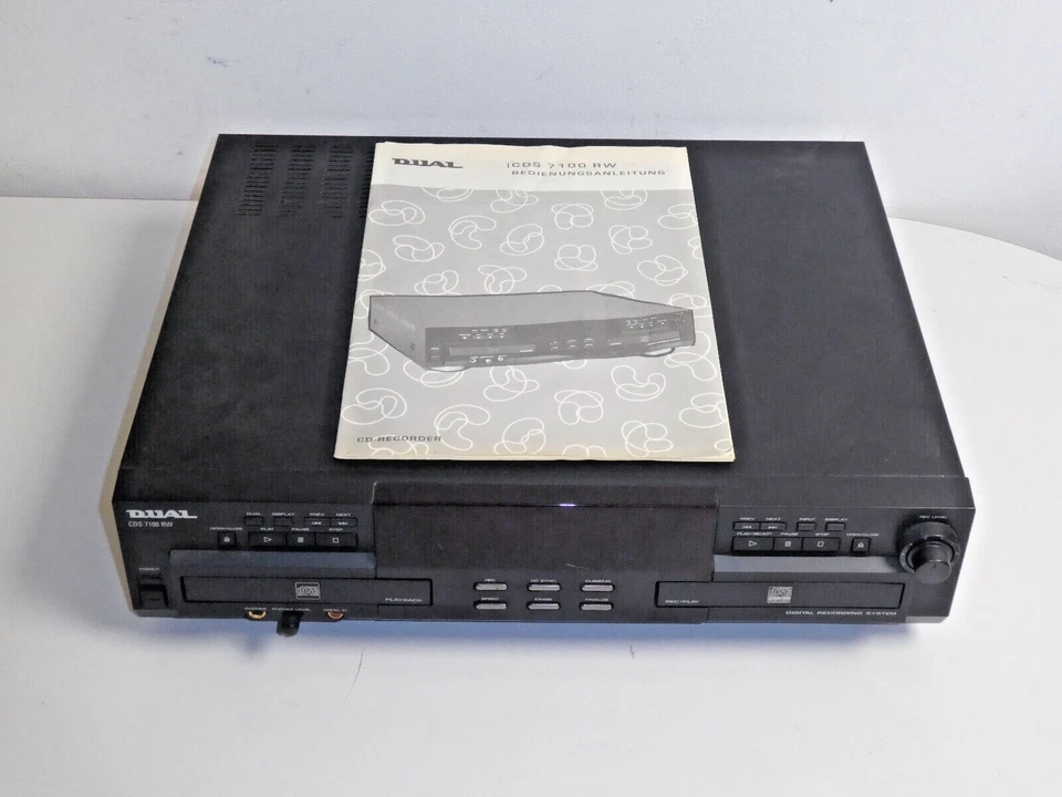 DUAL CDS 7100 RW CD-Recorder mit Doppel-Laufwerk, serviced, BDA 2 Jahre Garantie - Bild 4 von 4