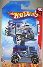 2010 Hot Wheels 190 Race World-desert 24 Bad Mudder 2 Blue Wlrg Chrome 5 Sp