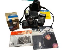 Konica Autoreflex TC 35mm Film SLR Camera w/ Hexanon AR 50mm f1.4