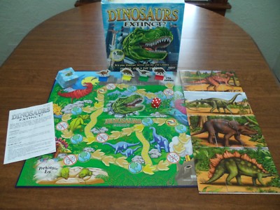 Dinosaurs Extinct? Board Game Briarpatch 2006 100% Complete 2-4 Players 5 & Up