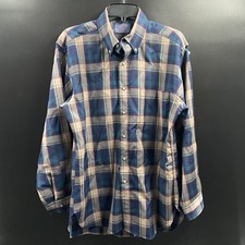 Vintage Sir Pendleton Wool Lodge Button Up Shirt Size M Long Celebration Tartan