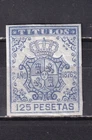 Puerto Rico / Caribe - 1876 - Fiscales - Titulos - 125 Pesetas - MH