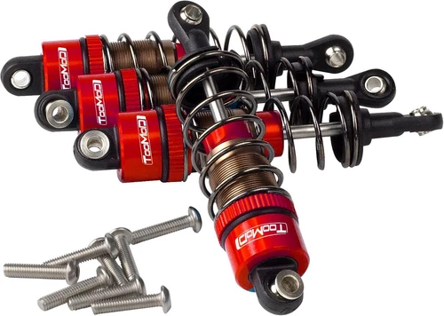 70mm 1/10 RC Oil Shock Absorbers Kit for Tamiya D90,HPI,HSP,Axial Upgrades - Bild 4 von 6
