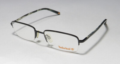 TIMBERLAND 1005 BR HALF RIM LIGHTWEIGHT RECTANGULAR SHAPE BRAND NAME EYEGLASSES