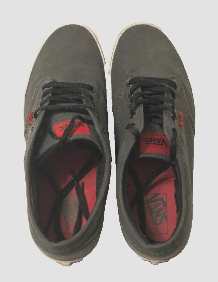 Vans Wall Shoes Atwood Trainer Skateboard Gray Canvas 500714 Men's Sneakers 11.5 thumbnail 5