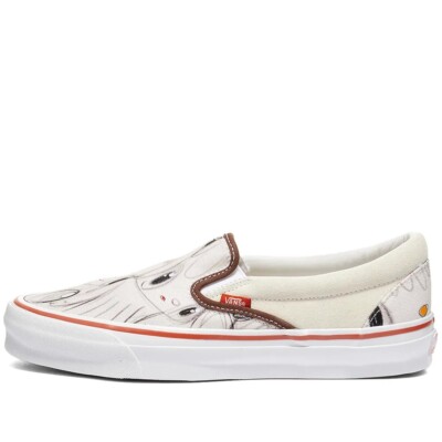 JAVIER CALLEJA x VANS VAULT OG Classic Slip-On LX Men\'s Sneakers Beige US 12 NEW JAVIER CALLEJA x VANS VAULT OG Classic Slip-On LX Men main image 4