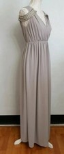 New TFNC opal Grey Maxi dress Uk 10