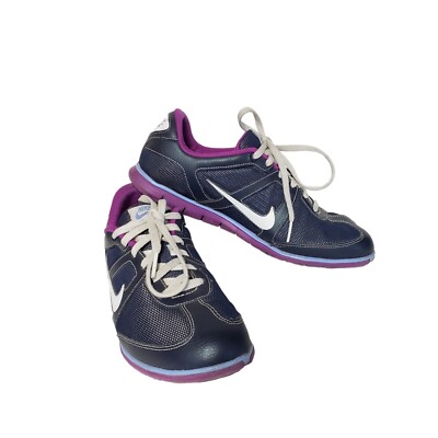 Nike Oceania NM Navy Purple Running Training shoes Women s Size 7