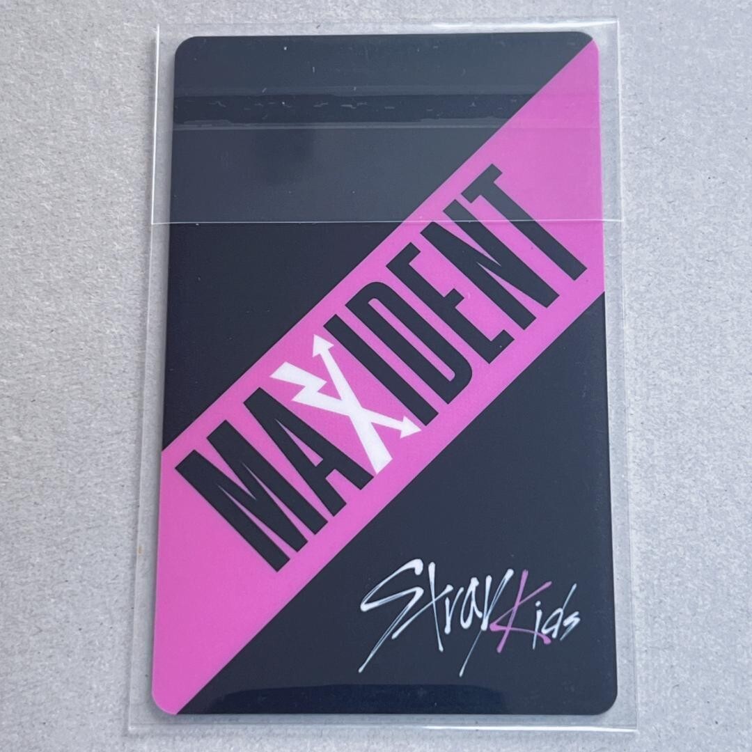 SKZ Stray Kids Bang Chan MAXIDENT Soundwave Photocard PC Photo