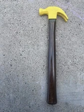RESTORED YELLOW HAMMER 1.6lb, Bad-Wood 15in Repurposed Hickory Handle