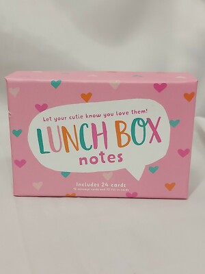 Eccolo World Traveler Lunch Box Notes Includes 24 Cards