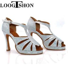 Wedding Shoes Women Salsa Dance Shoes Woman Sandals with Platform Dance Shoes