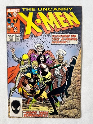 The Uncanny X-MEN Vol.1 No.219 Direct, MarvelComics(1987)