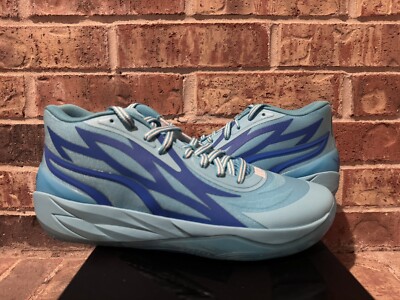 New 10 Puma LaMelo Ball MB.02 Rookie Of The Year ROTY Blue Atoll