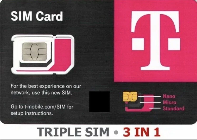 T-Mobile Cell Phone SIM Cards for United States 3G