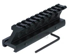 AIM SPORTS High Profile Riser Mount Compatible with Weaver/Picatinny Mount