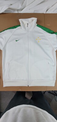 Vintage Nike Brasil Adult Extra Large CBF Warm Up Jacket Zip