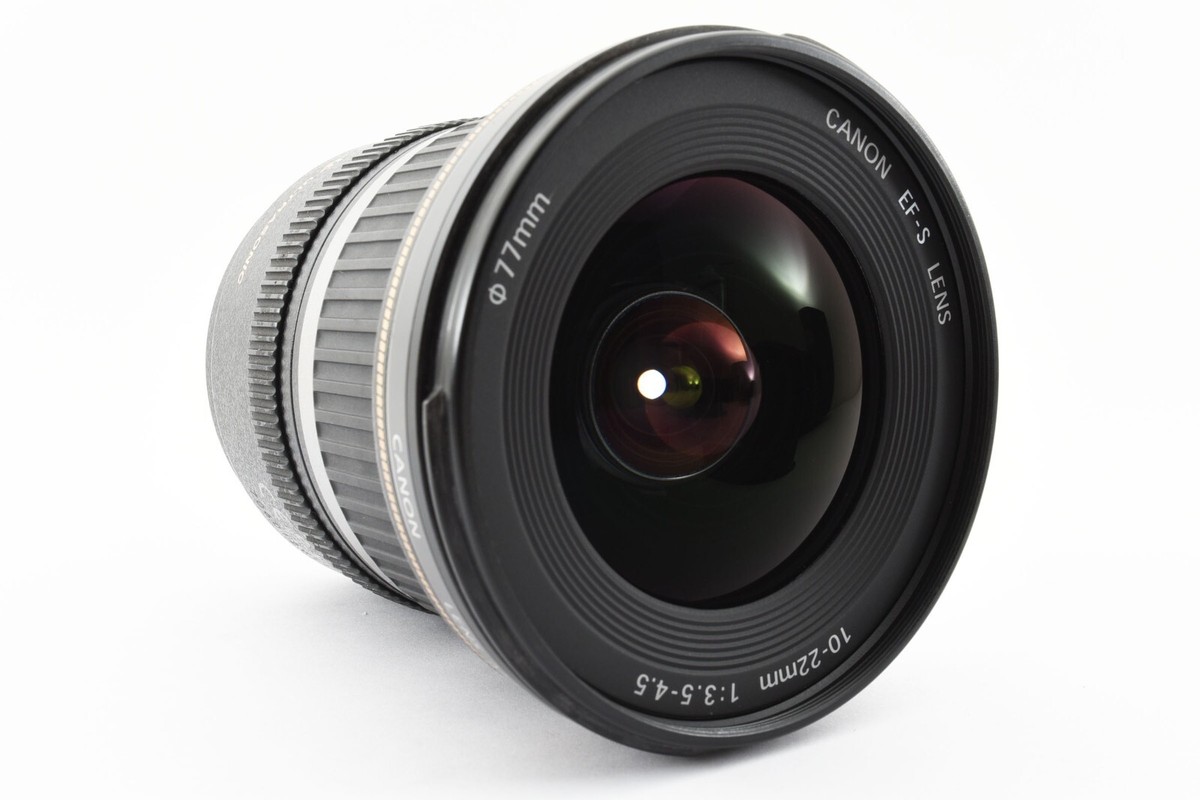 Canon EF-S 10-22mm F/3.5-4.5 USM Lens w/Box Made In Japan Tested