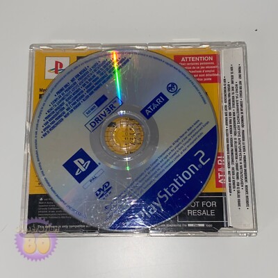 PS2 - Driver 3 DRIV3R - Leia a descrição - Desconto no Preço