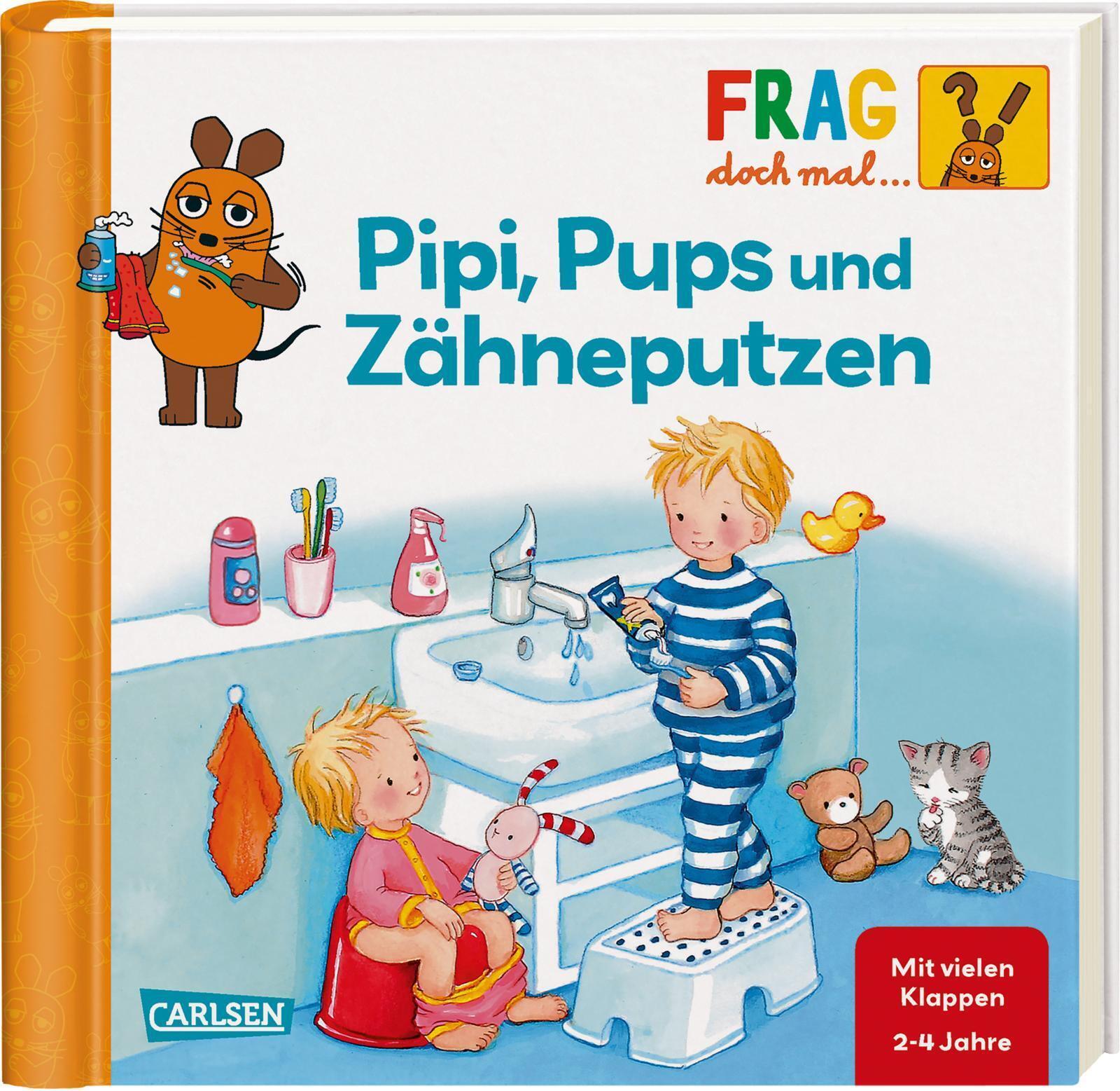 Thumbnail - Frag Doch Mal ... Die Maus: Pipi, Pups Und Zähneputzen | Petra Klose |