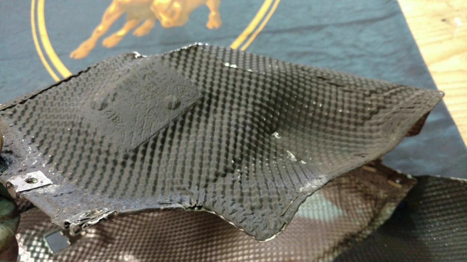 LAMBORGHINI HURACAN LP610 DRIVER LEFT LH SIDE BUMPER HEAT SHIELD OEM 4T0825715B
