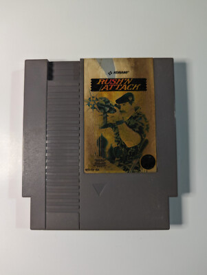 Rush 'N Attack (Nintendo Entertainment System, NES) 5 screw game 