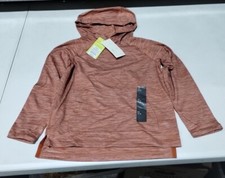 All in motion Girls Hoodie Pullover Thumbhole Size XS, Clay Color, U46