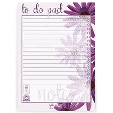 A5 Everyday Daily Task Planner To Do List Desk Notepad Organiser Cape Daisy