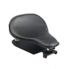 Leather Motorcycle Solo Spring Seat w/Base Fit Yamaha Bobber  13'' Custom