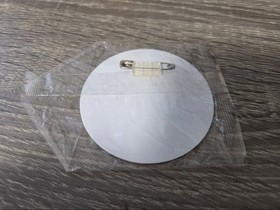 PC Genjin Pin Badge PC Engine #d3af73