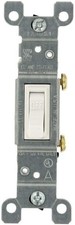 Leviton 15 Amp, 120V, Toggle Framed Single-Pole Ac Quiet Switch, Residential...