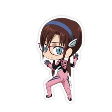 EVA EVANGELION Hold on! Mari Illustrious Makinami (Magnet) 60mm