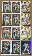 Luke Keaschall 12 Card Rookie Lot - Twins