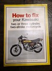 1975 KAWASAKI Service Manual Mint Two or Three Cylinder Two Stroke Motorcycle