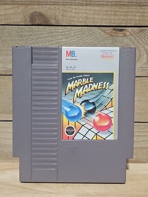 Marble Madness (Nintendo, NES) Cart Only - Tested. Authentic NES!
