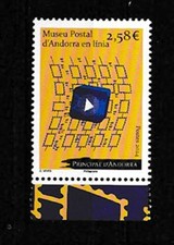 French Andorra 2024 Museum SC# 892 MNH Mint/Never Hinged