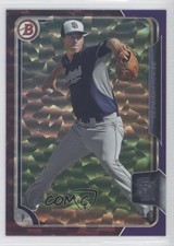 2015 Bowman Prospects Purple Ice 4/50 Matt Wisler #BP83 1j6