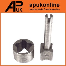 Engine Oil Pump Rotor and Shaft Kit 4 Cylinder for Massey Ferguson 35 Tractor