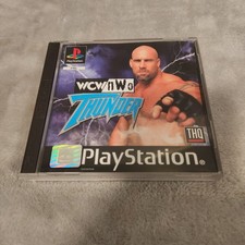 WCW NWO Thunder Playstation 1 Ps1 PAL Complete WITH BOOK