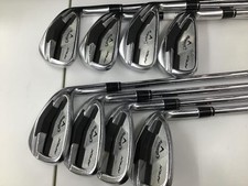 Callaway Apex Iron Set 4-9,Pw,Aw 8pc Flex Stiff N.S.PRO 950GH Steel