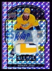 2020-21 Upper Deck Allure Purple Diamond Auto Patch Roman Josi 01/10