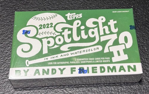 2022 TOPPS SPOTLIGHT 70 Series 2 ANDY FRIEDMAN Factory Sealed Box FREE SHIP