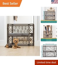 Expandable Pressure-Mounted Pet Gate: Comfort Safety for All Breeds - 26-40
