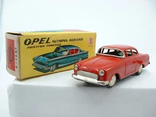 Tin Friction 1957 Opel Olympia Rekord Tiny Giant Senior Series SSS Japan W/Box