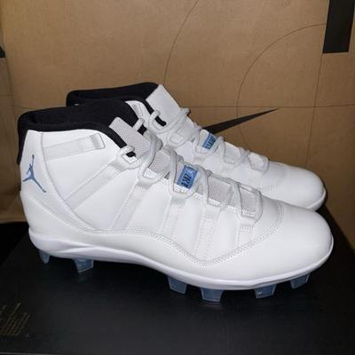 #ad Jordan 11 Retro MCS Baseball Football Cleats Legend Blue NBY HM7326 104 Size 11 $164.95