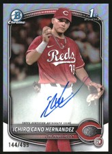 2025 Bowman Chrome Autographs Refractor Ichiro Cano Hernandez RC Auto /499