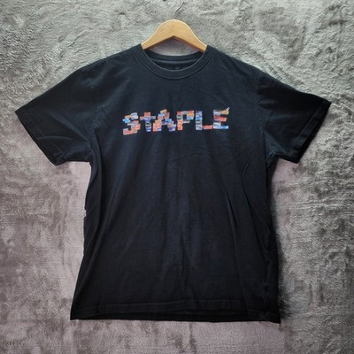 Staple Pigeon T Shirt Mens M Black Sneaker Box Graphic Streetwear Cotton