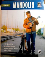 Beginning Mandolin - The Complete Method Music Lessons Songbook - no CD - VG